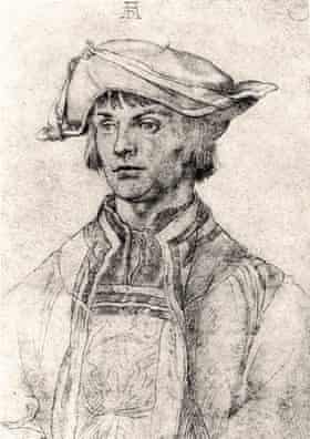 Portrait de Dürer de Lucas van Leyden, 1526.