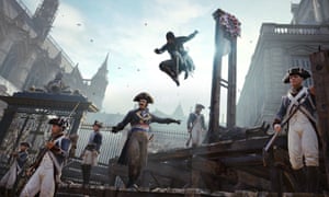 ‘A powerful, intimate sense of deja vu’ … Notre Dame in Assassins Creed.