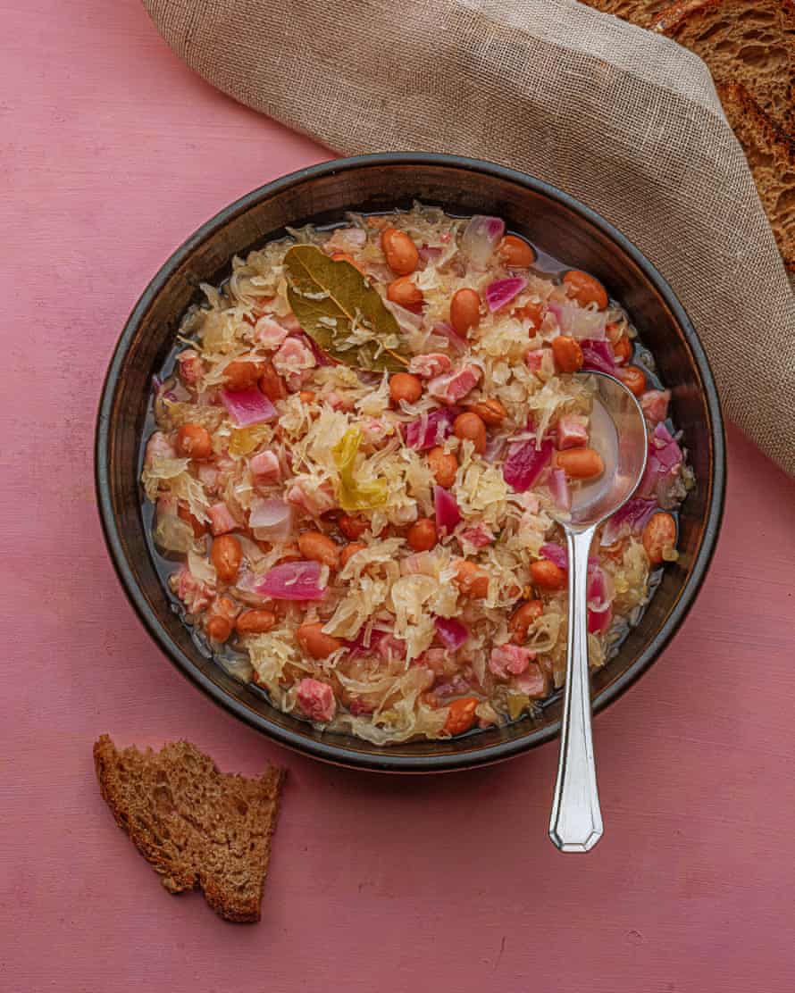 zuppa di crauti.
