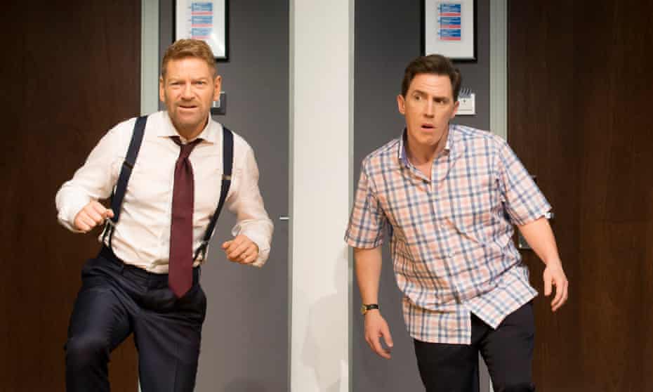 Kenneth Branagh and Rob Brydon in The Painkiller.