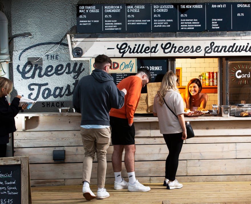 The Cheesy Toast Shack in St Andrews.