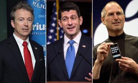 Rand Paul, Paul Ryan and Steve Jobs