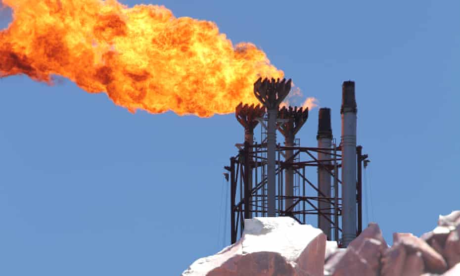 Woodside's Pluto LNG plant at Burrup Peninsula in Western Australia.