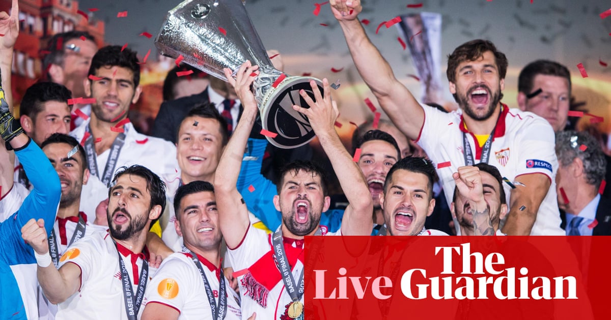 Sevilla Beat Liverpool 3 1 To Claim Europa League Title As It Happened Football The Guardian