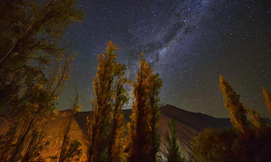 the Milky Way seen from Pisco Elqui, Chile.