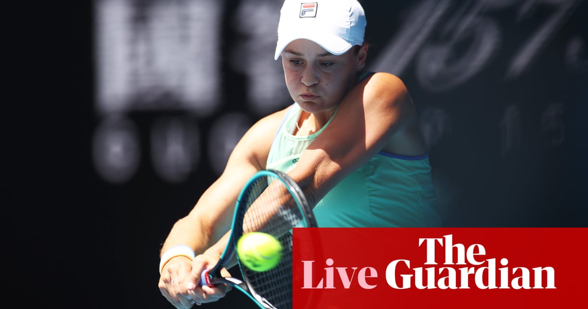 Australian Open day nine: Ash Barty v Petra Kvitová – live!