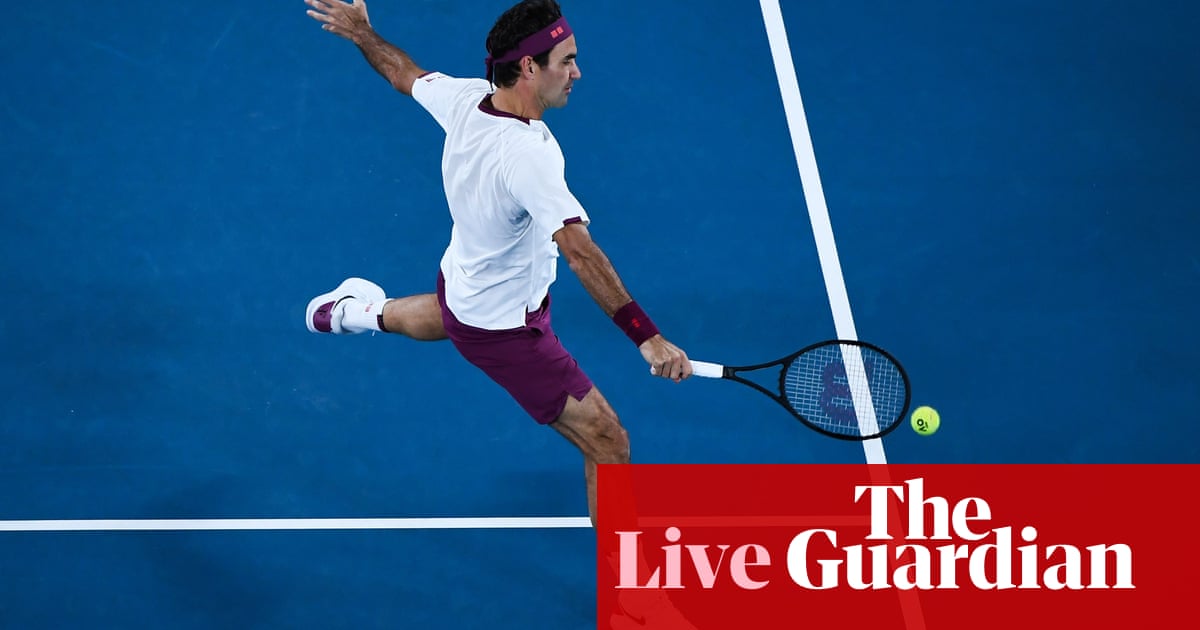 Australian Open: Fucsovics v Federer, Barty beats Riske and more – live!