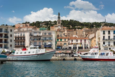 The Canal du Midi at its final destination in Sète.