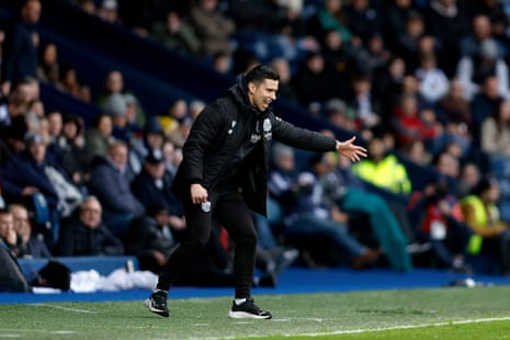 Eric Ramsay Head Coach of West Bromwich Albion.