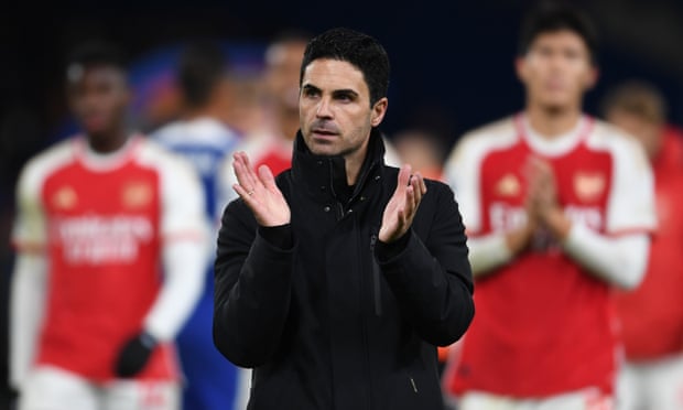 Mikel Arteta hails Arsenal ‘phenomenal character’ after saving point at Chelsea