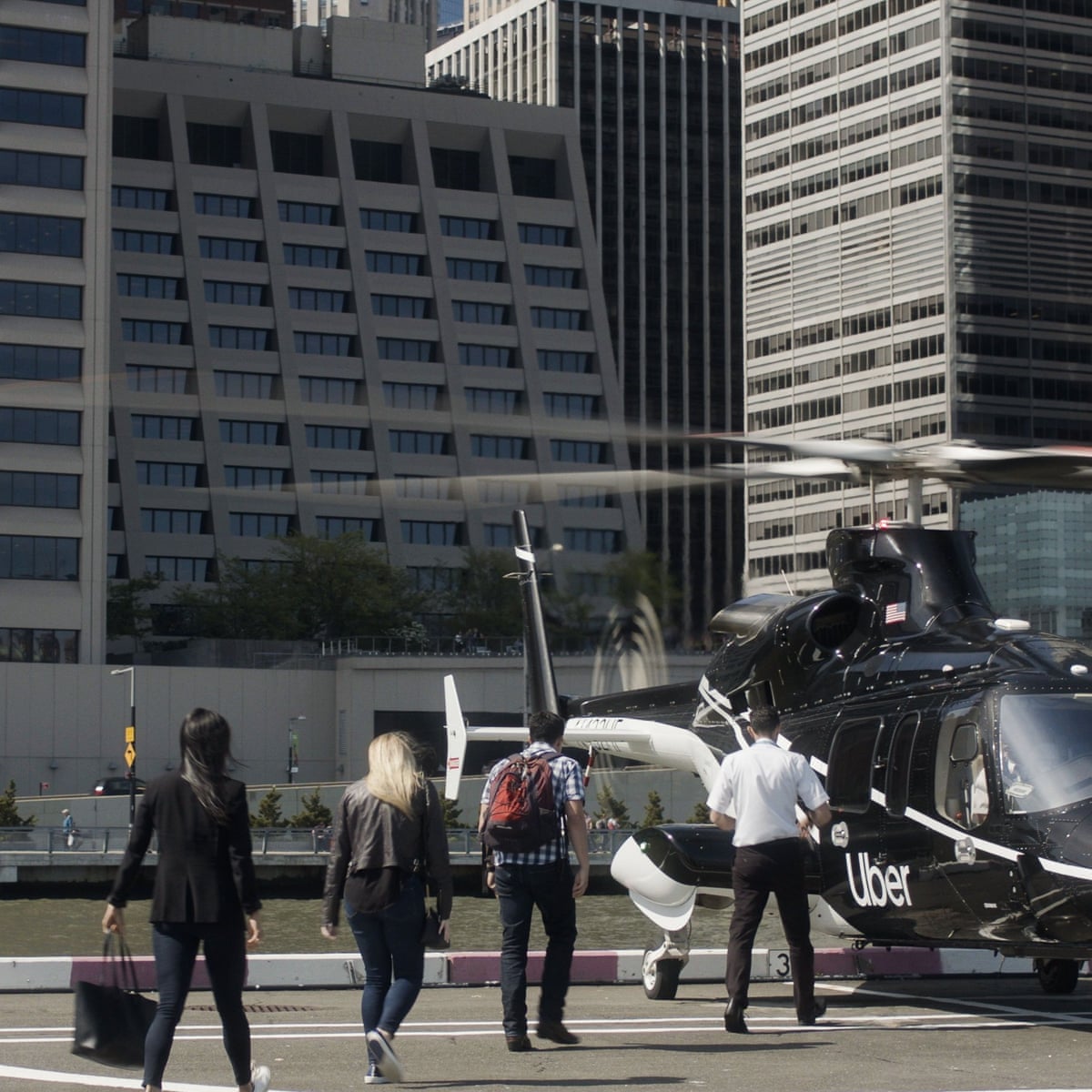 Only In New York The Services Offering Helicopter Rides To The Wealthy Uber The Guardian