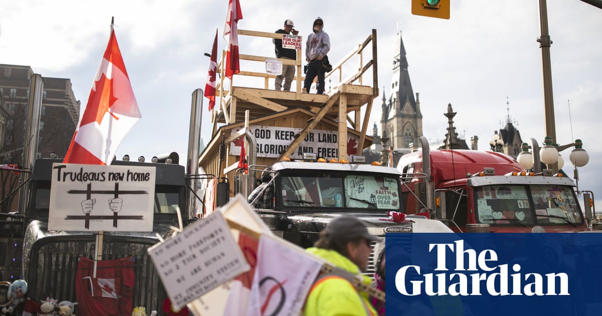 US urges Canada to end trucker border blockade as mayor says protesters could be removed by force