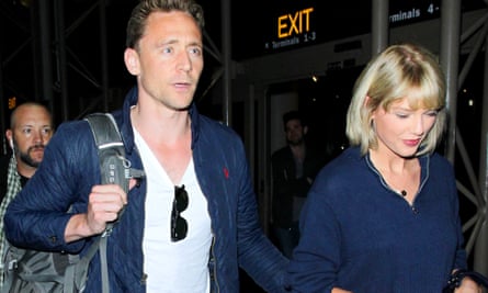 with Tom Hiddleston in 2016