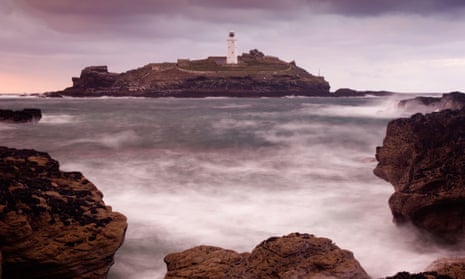 A heightened world … Godrevy lighthouse off the coast of Cornwall.