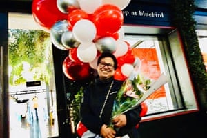 Melujean Ballesteros, a nurse from St Marys hospital in London