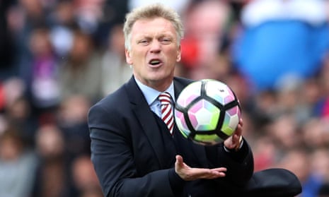 David Moyes feels he is paying for predecessors’ recruitment mistakes at Sunderland, has been unlucky with injuries and wants time to conduct root and branch reform 