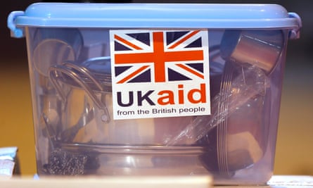 DfID will now spend only 70% of UK aid.