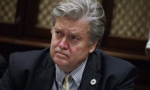 White House strategy chief Steve Bannonwas on the payroll of Cambridge Analytica