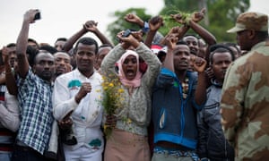 Residents of Bishoftu