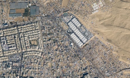 Satellite image of Rafah on 14 January 2024