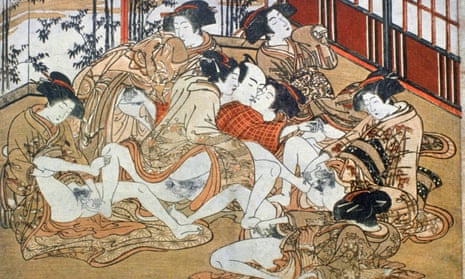 Naughty American Forces Rape Videos - Pornography or erotic art? Japanese museum aims to confront shunga taboo |  Japan | The Guardian