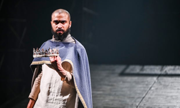 Crowning glory … Tachia Newall as Macbeth.