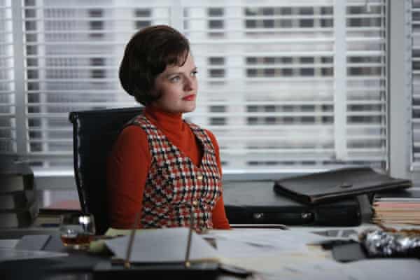 Elisabeth Moss dans le rôle de Peggy Olson