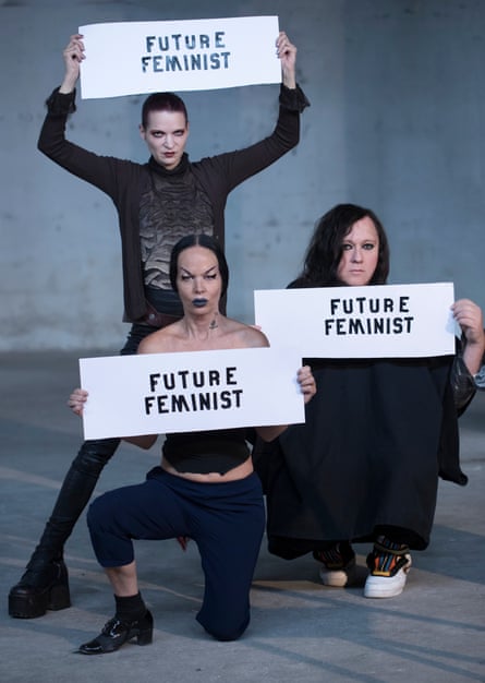 Johanna Constantine, Kembra Pfahler and Anohni of Future Feminism.