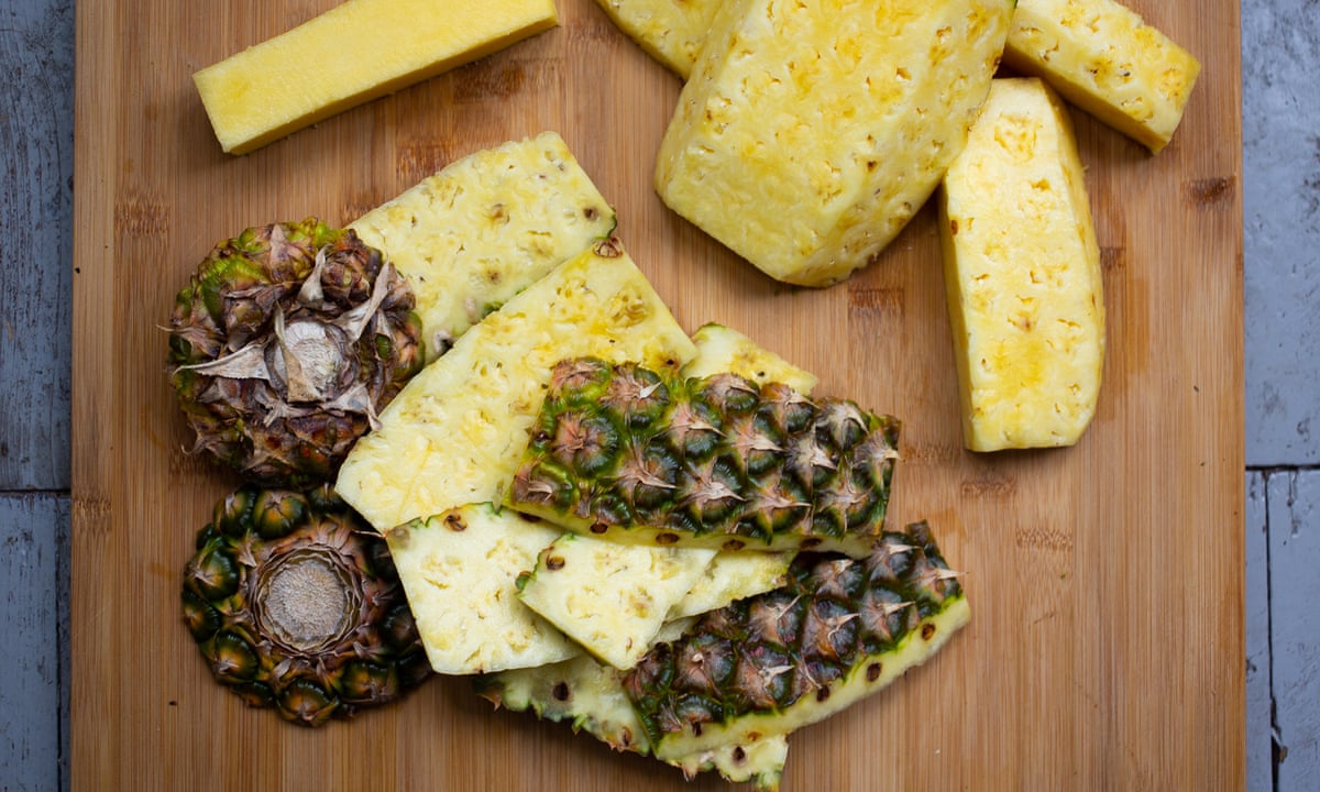 How to turn pineapple skin into a refreshing drink | Food | The Guardian