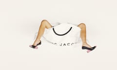 Marc Jacobs’ spring/summer 2008 campaign: Victoria Beckham's appearing out of a branded shopping bag
