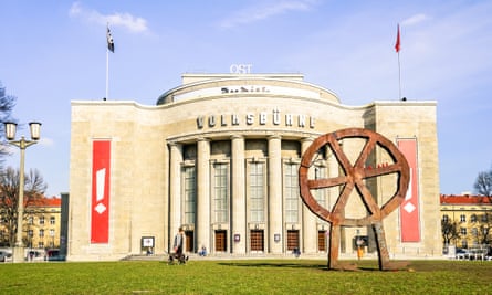 Volksbuhne theatre, Rosa-Luxemburg-Platz in Berlin