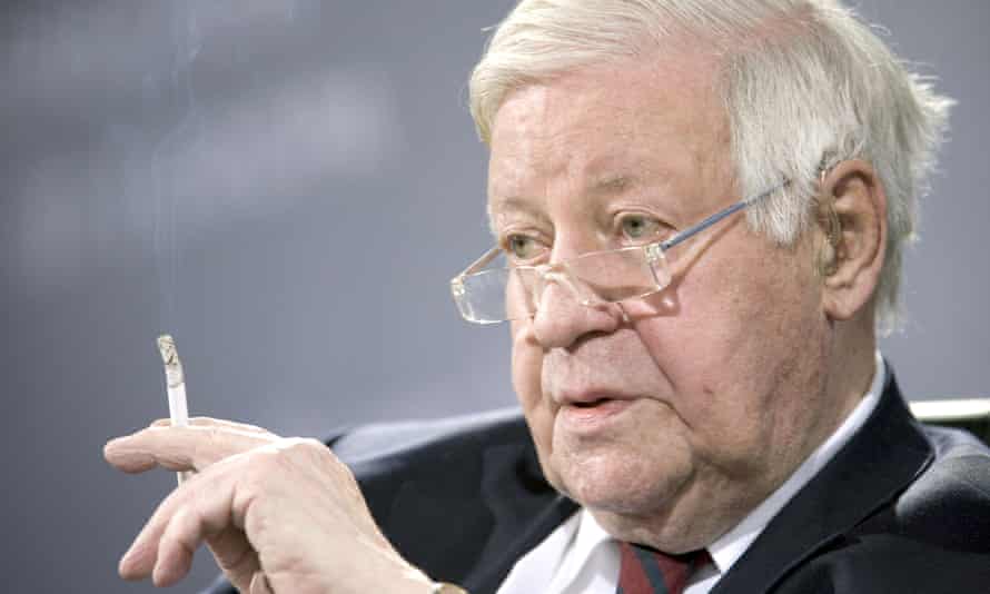 The day I met Helmut Schmidt, my chainsmoking father figure Germany