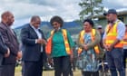 Papua New Guinea’s PM makes first visit to site of deadly landslide