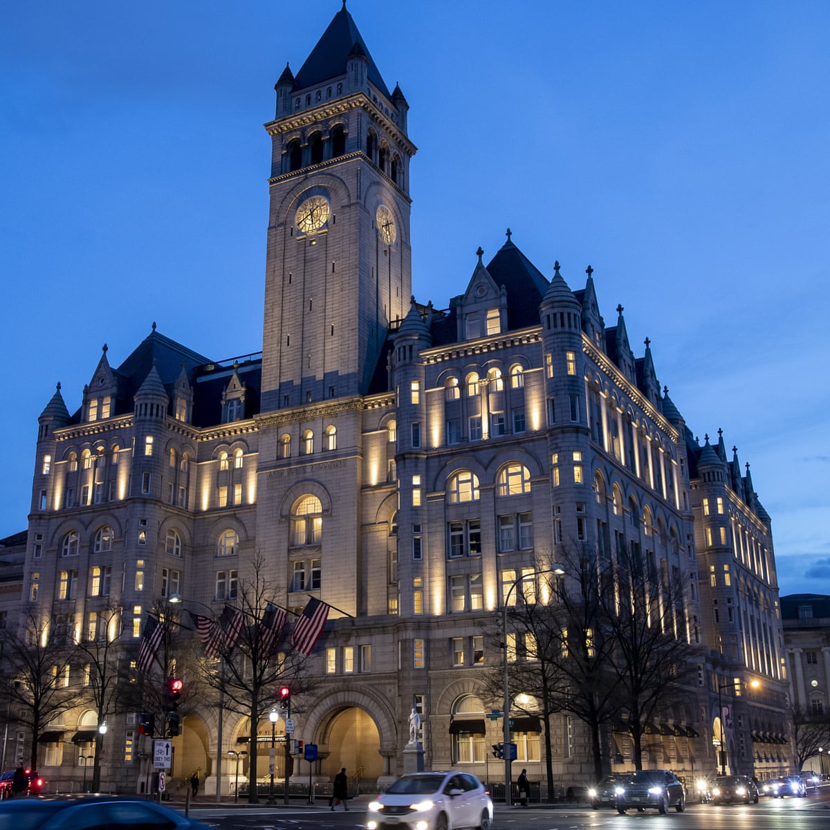 Trump S Washington Hotel Echoes To Silence Of Missing Maga Crowd Washington Dc The Guardian Trump S Washington Hotel Echoes To Silence Of Missing Maga Crowd Washington Dc The Guardian