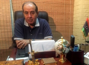 Libyan former interim prime minister Mahmoud Jibril , pictured in May 2018. He has died from coronavirus while in exile in Egypt