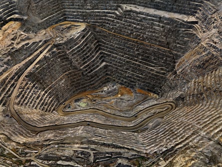 Highland Valley #8 … an open pit copper mine in Canada