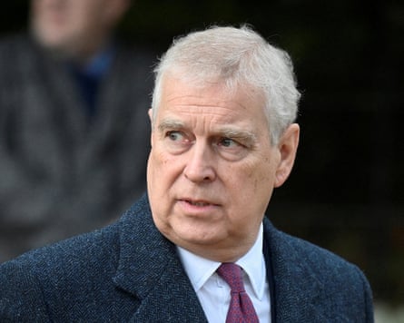 Prince Andrew attends the Royal Family’s Christmas Day service at St. Mary Magdalene’s church, on 25 December, 2022.