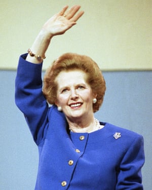 Former British Conservative prime minister Margaret Thatcher, who in 1989 called global warming one of the most serious threats facing humanity.