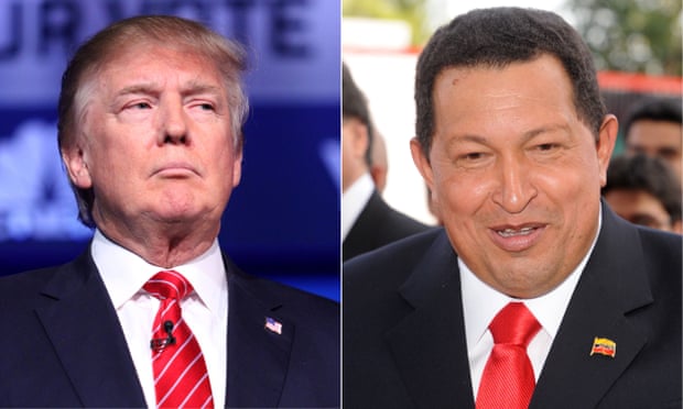 Both Donald Trump and Venezuelan leader Hugo Chávez broke all the rules of presidential conduct. 