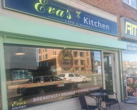 Exterior of Eva’s Kitchen cafe