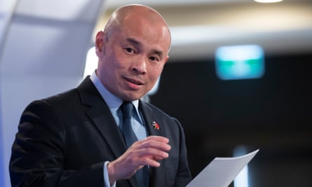 Wang Xining told the National Press Club the Chinese people had seen Australia’s call for an inquiry into the origins of coronavirus as ‘shocking’.