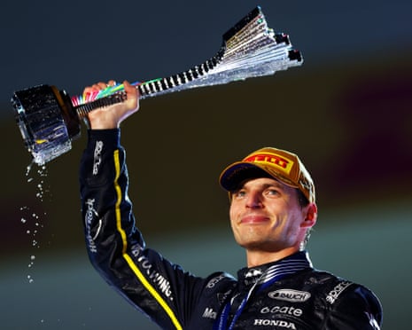 Verstappen back in F1 title race after Norris and Piastri disqualification follows his Las Vegas win | Formula One 2025 | The Guardian