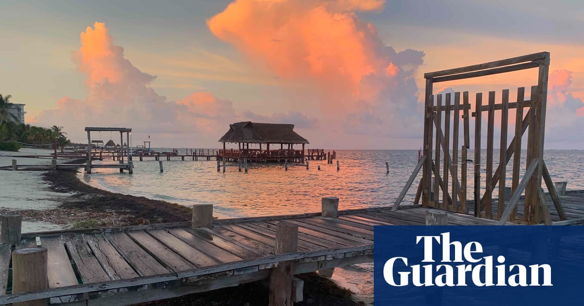 Sun sets on Mexico’s paradise beaches as climate crisis hits home