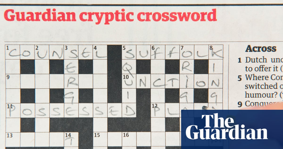 AI can wipe us out – so why can’t it do Guardian cryptic crosswords? | Brief letters