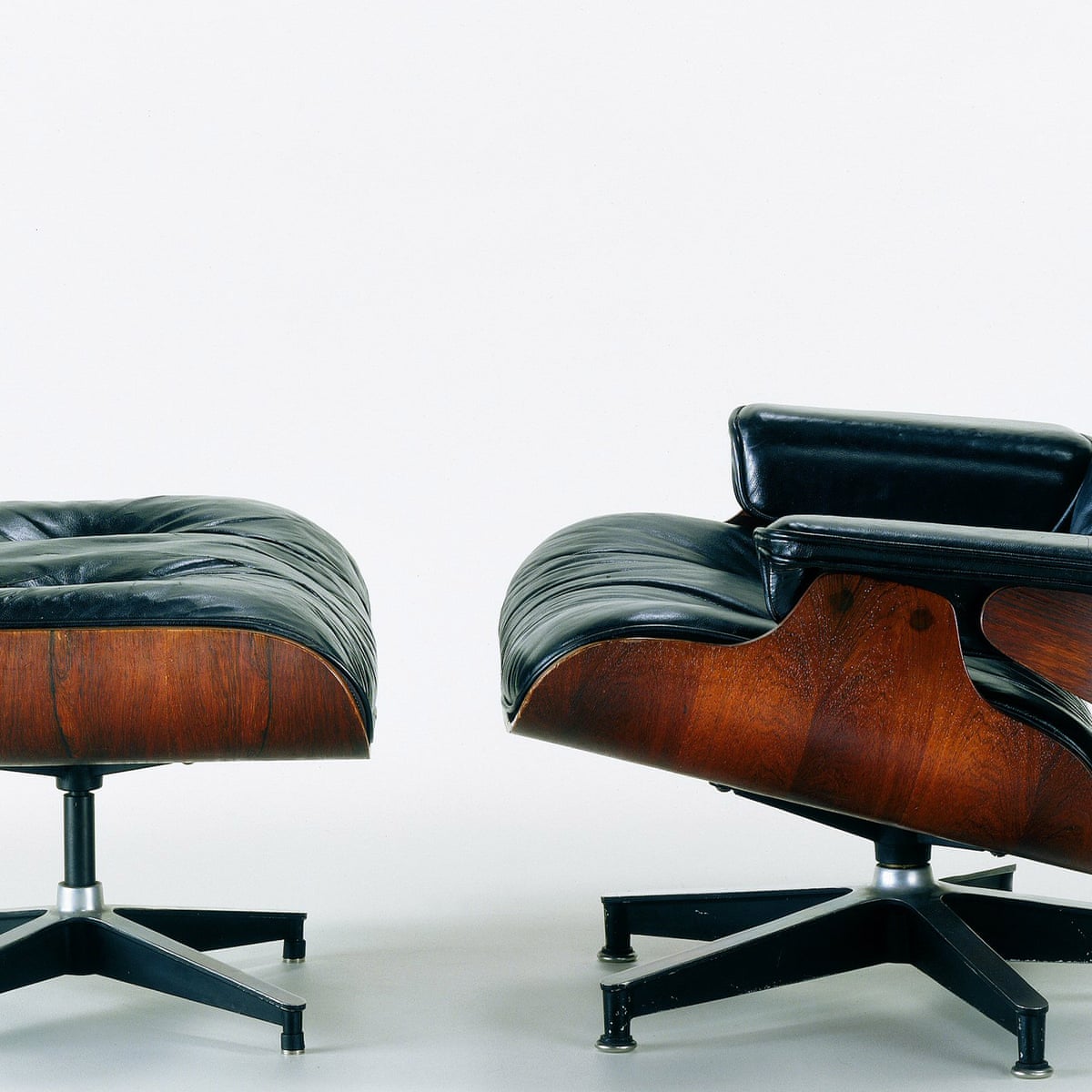 кресло eames lounge chair ottoman