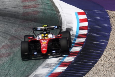 Lewis Hamilton of Great Britain driving the (44) Scuderia Ferrari SF-26 on track
