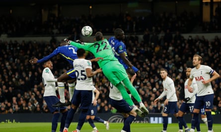 Pierluigi Gollini’s fails to connect with his punch, enabling Antonio Rüdiger to divert in the game’s only goal.