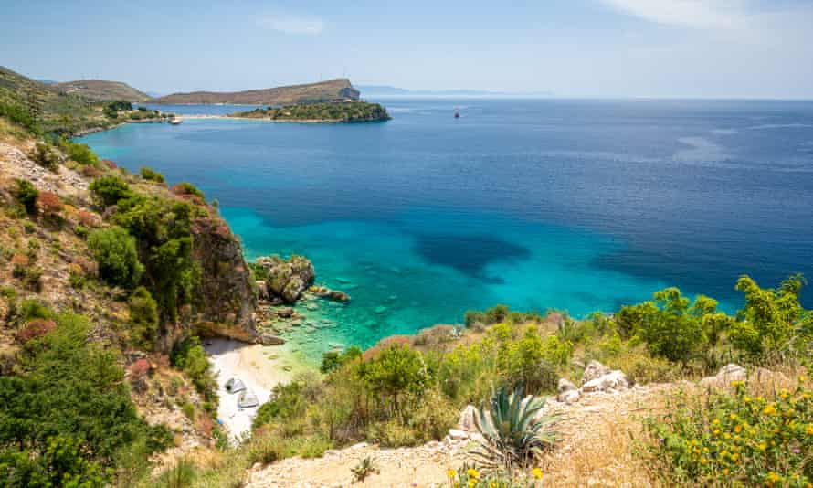 beautiful view on Porto Palermo