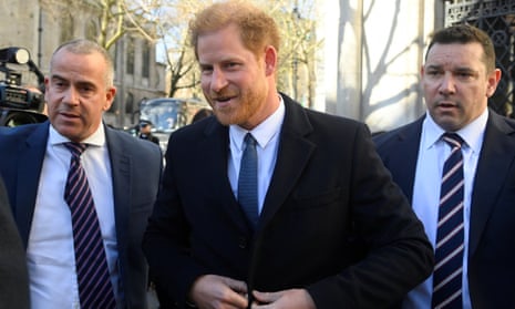 Prince Harry shows he is not bluffing in vendetta against Daily Mail owner | UK news | The Guardian