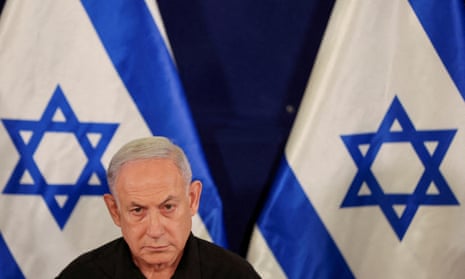 Israeli prime minister Benjamin Netanyahu.